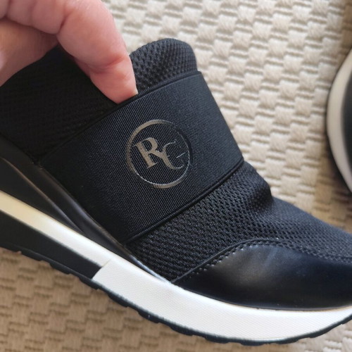Renato Garini half-sport shoes like new, size 39, black-white