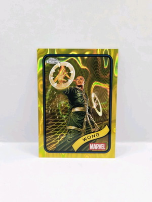Topps Chrome Marvel Wong Yellow Lava σαν καινούργιο