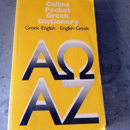 Collins Pocket Greek Dictionary Greek-English English-Greek