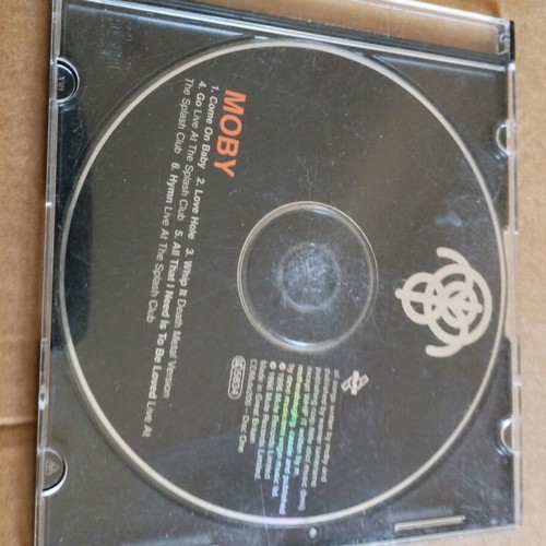 Moby Come On Baby Promo Cd1 used, rock