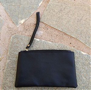 Small wallet purse black