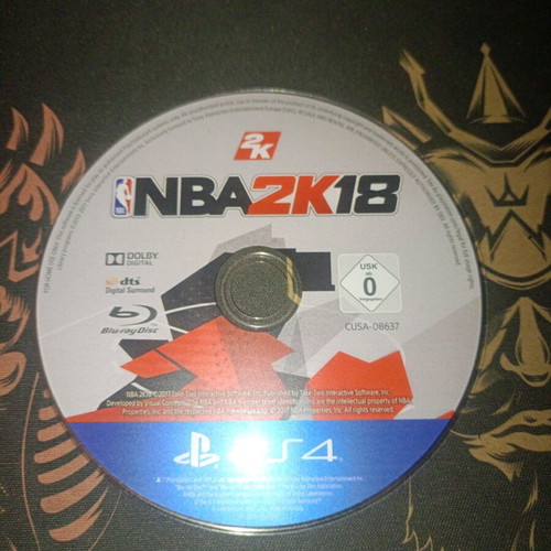 NBA2K18 PS4 game used
