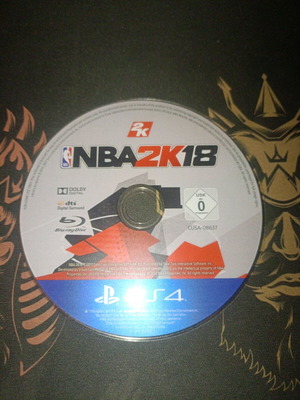 NBA2K18 PS4 game used