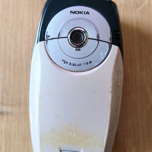 Nokia 6600 used, white, fully functional