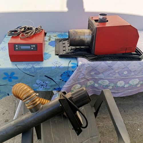 Pellet burner used in excellent condition