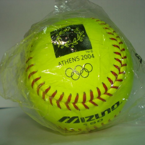Mizuno Athens 2004 Olympic Games Softball ball new