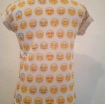 Emoji T-shirt used, size M (38/10)