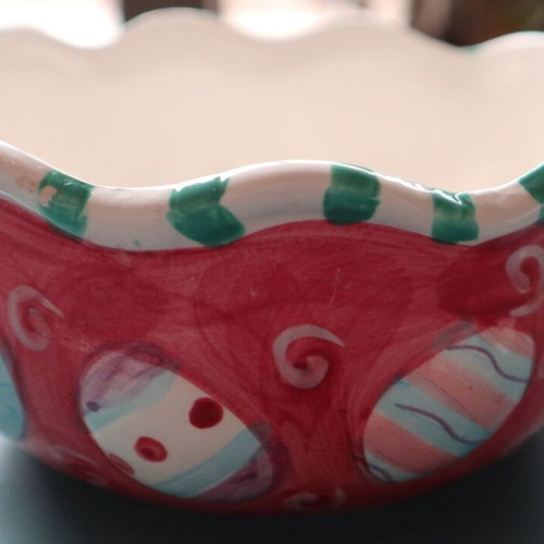 Clay Easter egg holder new
