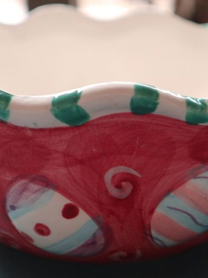 Clay Easter egg holder new