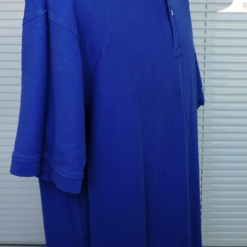 Tommy Hilfiger men's blue cotton polo shirt, size XL