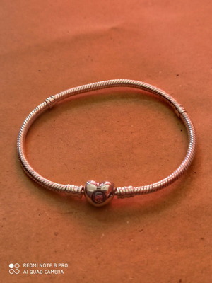 Pandora silver snake bracelet like new, original
