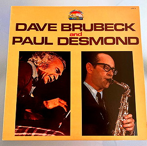 Dave Brubeck and Paul Desmond vinyl album
