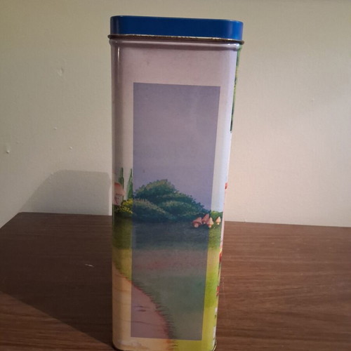 Vintage Kellogg's Frosties Metal Tin with Tony the Tiger, used