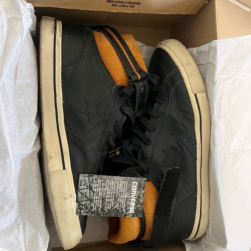 Converse Cons Leather sneakers like new, size 46, blue and black