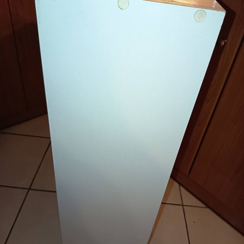 Shelf used, small wooden shelving unit