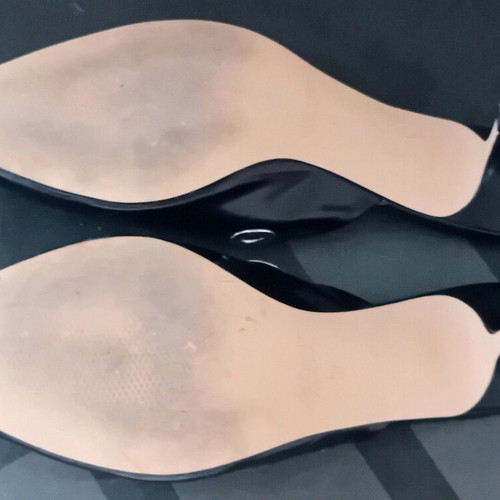 Zara kitten heels mules black size 37 like new with low heel