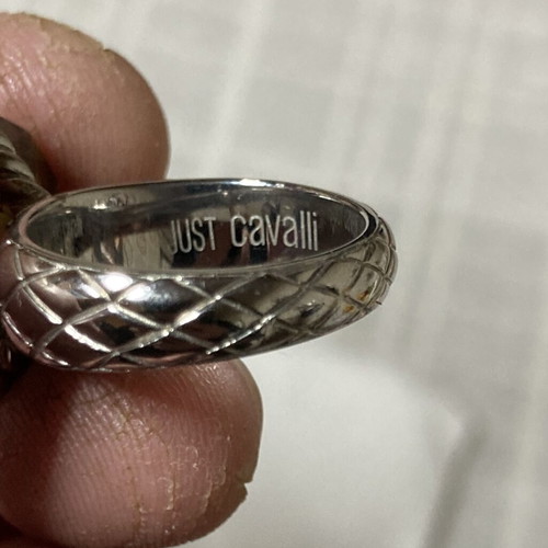 Just Cavalli women's ring size 54 like new