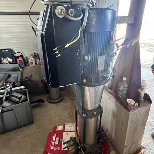 Industrial vertical water pump used