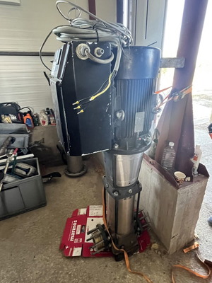 Industrial vertical water pump used