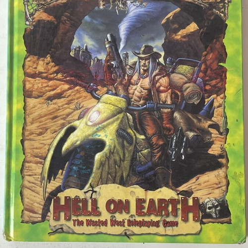 RPG Book Deadlands Hell on Earth The Wasted West hardcover