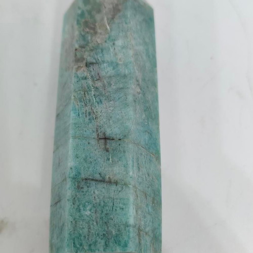 Amazonite Crystal Tower like new, natural semiprecious stone