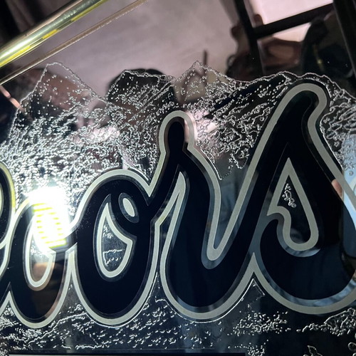 Coors bier mirror like new, dimensions 65x44.6 cm