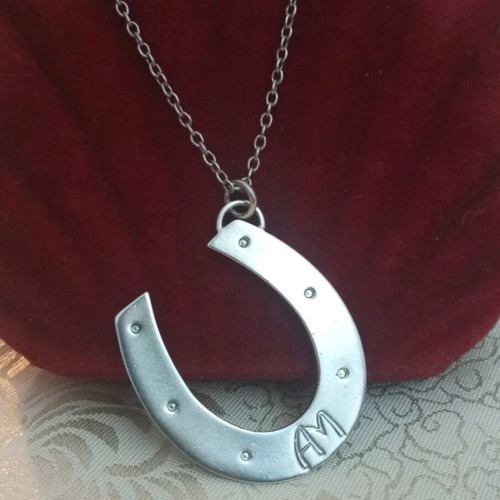 Lalaunis A21 925 silver horseshoe with 50cm chain used