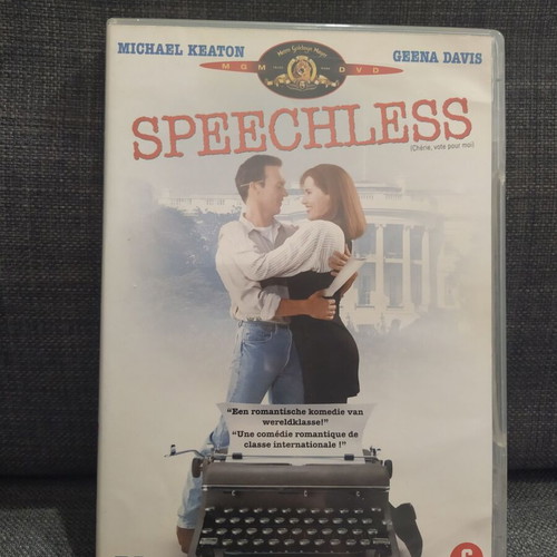 Speechless DVD used with Greek subtitles, comedy romance