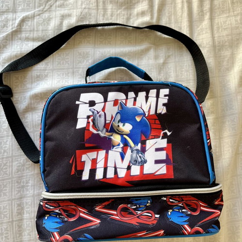 Sonic lunch bag with two compartments