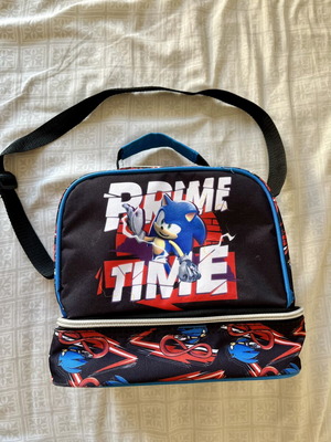 Sonic lunch bag with two compartments