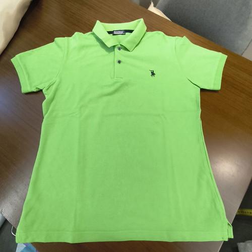 Dewberry green short-sleeve polo shirt XL 170cm like new, cotton