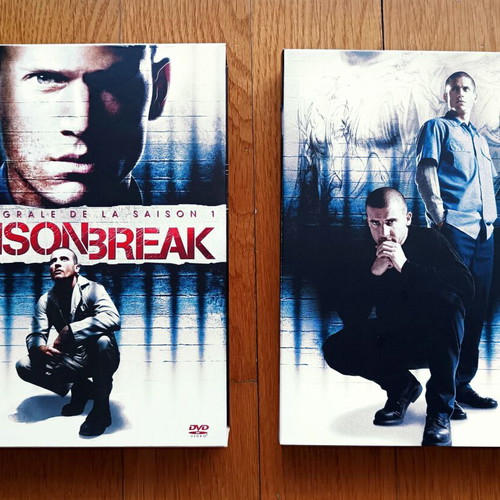 Prison Break Season 1 DVD used, 6 discs, no Greek subtitles