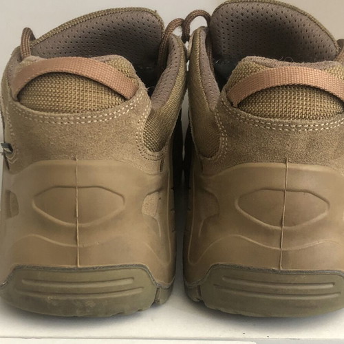 Lowa GTX Gore Tex shoes used, beige, size 44.5