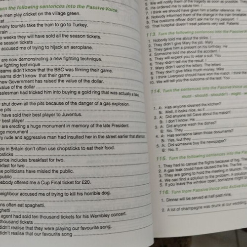 English Books with Grammar Exercises used, Pagoulatou Vlachou 1988