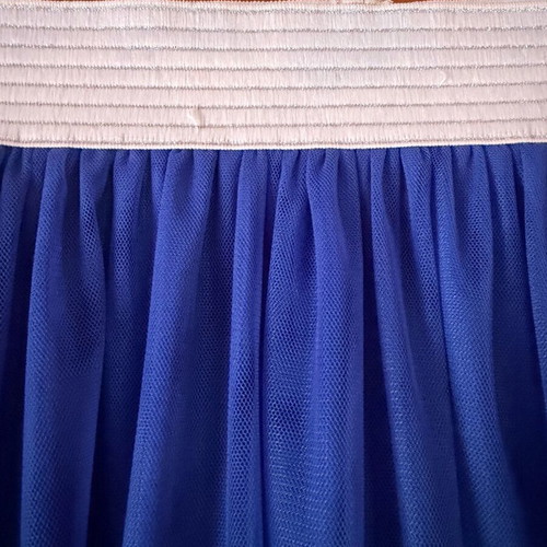 Axel tulle skirt like new, white and blue, size XS/34