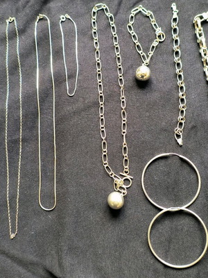 Silver Jewelry Set 925 Like New