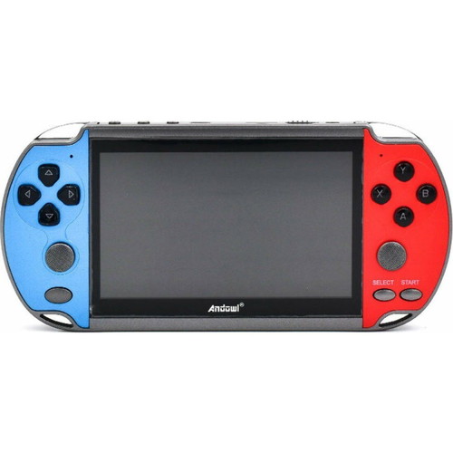 Andowl Portable Gaming Console Blue Red New