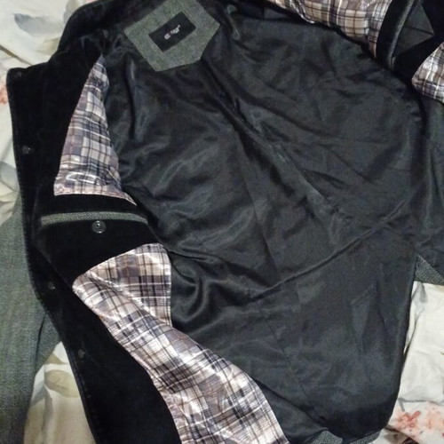 Women's gray military-style jacket by Exist like new