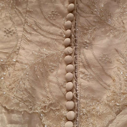 Vintage wedding dress new, ivory, imported from London, size M