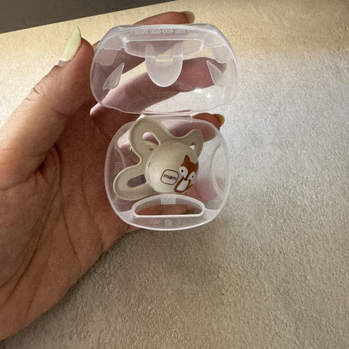 Mam Original Start pacifier for newborns, unused, fox design