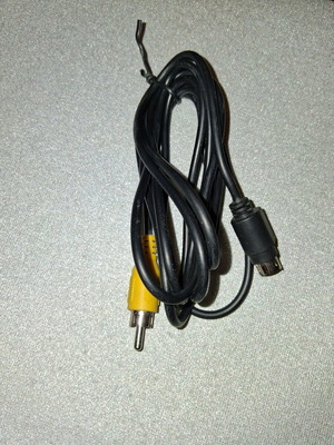 S-Video to RCA Male Cable used