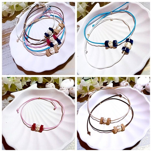 Handmade Martyrika Bracelets with Cord in Custom Colors