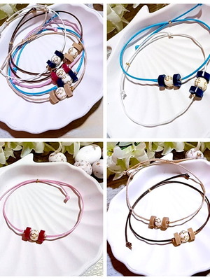 Handmade Martyrika Bracelets with Cord in Custom Colors