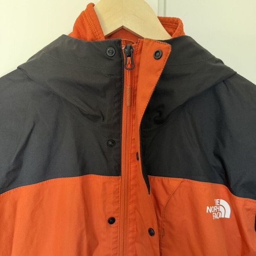 The North Face M Quest Triclimate Jacket Burnt Ochre Black size Large like new