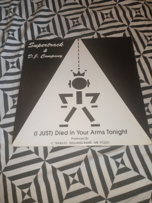 Supertrack (I Just) Died In Your Arms Tonight 12" maxi-single vinyl 1993