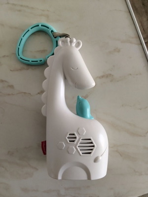 Fisher-Price Musical Portable Giraffe Baby Toy and Soother