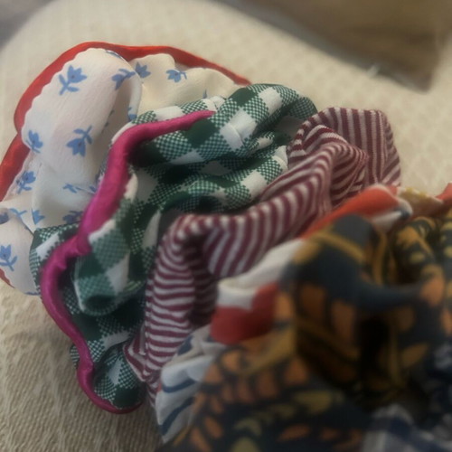Scrunchies like new, pack of 10 pieces