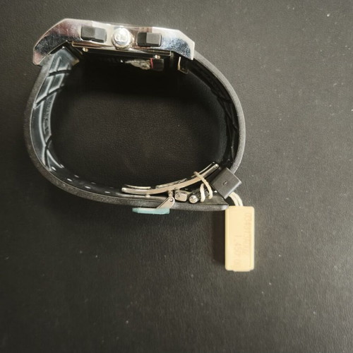 Dior CD034313 rectangular chronograph watch, Swiss made, NOS