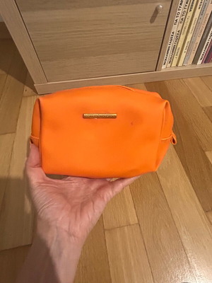 Helena Rubinstein toiletry bag new, orange with small spot