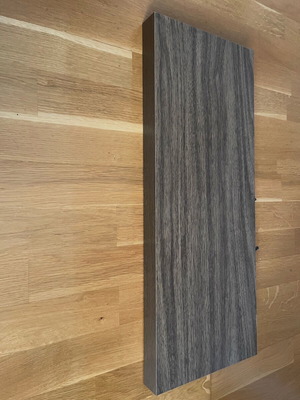 Hidden support shelf like new, melamine MDF 38mm 60x23